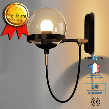 Applique Style nordique Simplicité moderne verre LED chambre chevet le salon rayon escaliers